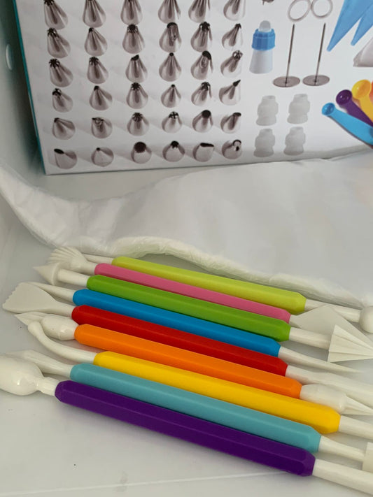 🎂 Kit de Decoración de Pastelería 66 Piezas – Crea Postres Profesionales en Casa - Mercacity Colombia