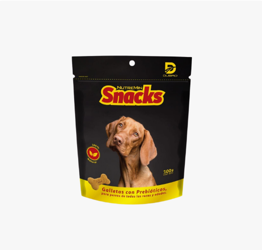 NutreMin Snacks 400 g – Galletas con Prebióticos para Perros