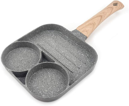 Sartén 3 en 1 Antiadherente – Cocina Más Rápido y Sin Esfuerzo - Mercacity Colombia