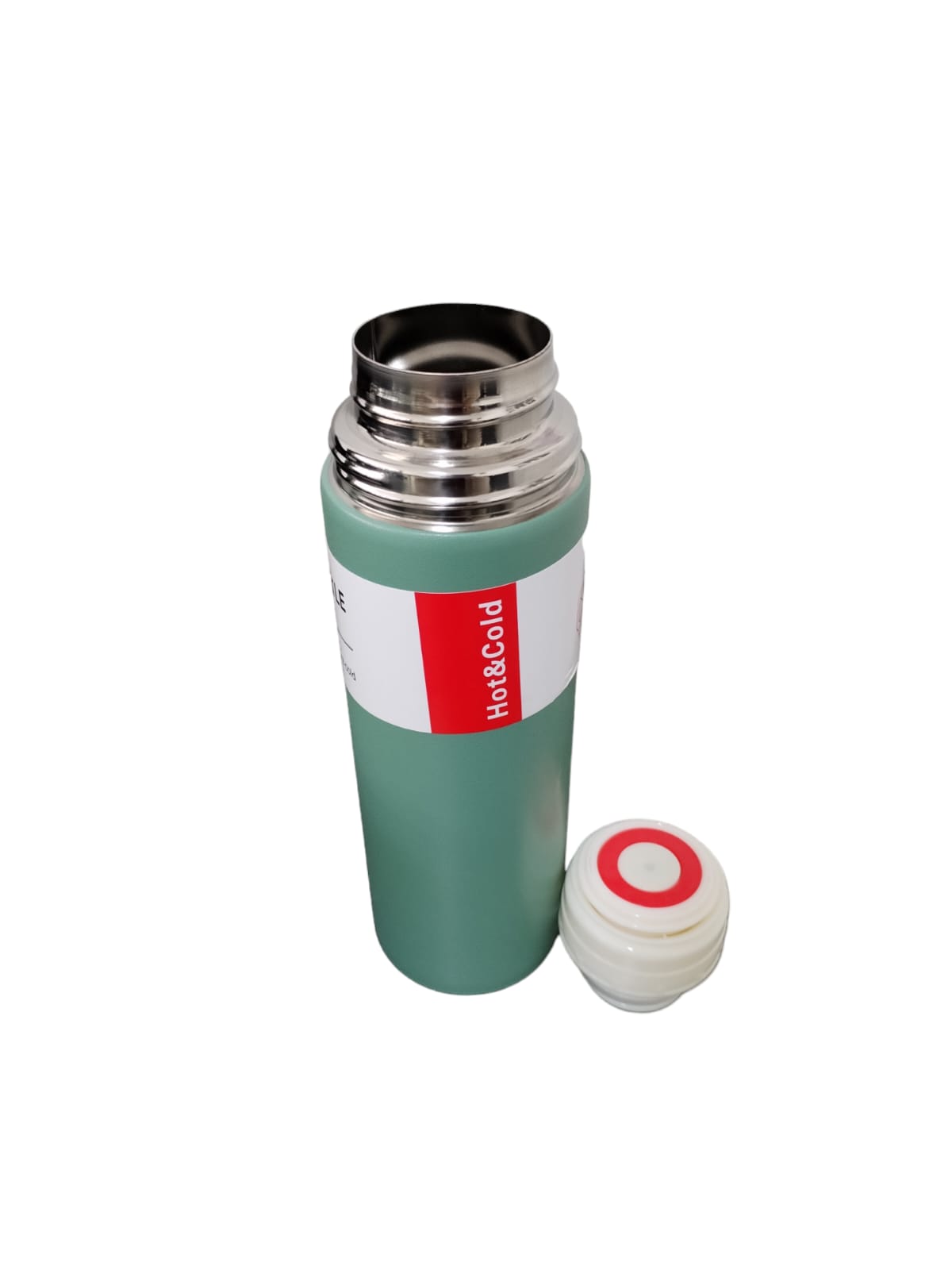 Termo de Acero Inoxidable con 3 Pocillos – Mantiene Bebidas Calientes o Frías por Horas - Mercacity Colombia