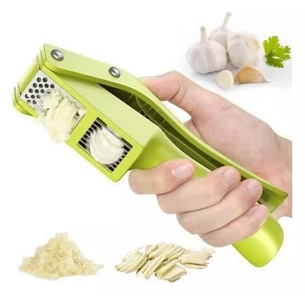 Prensador de Ajo Ergonómico de Acero Inoxidable – Cocina Fácil y Rápida - Mercacity Colombia