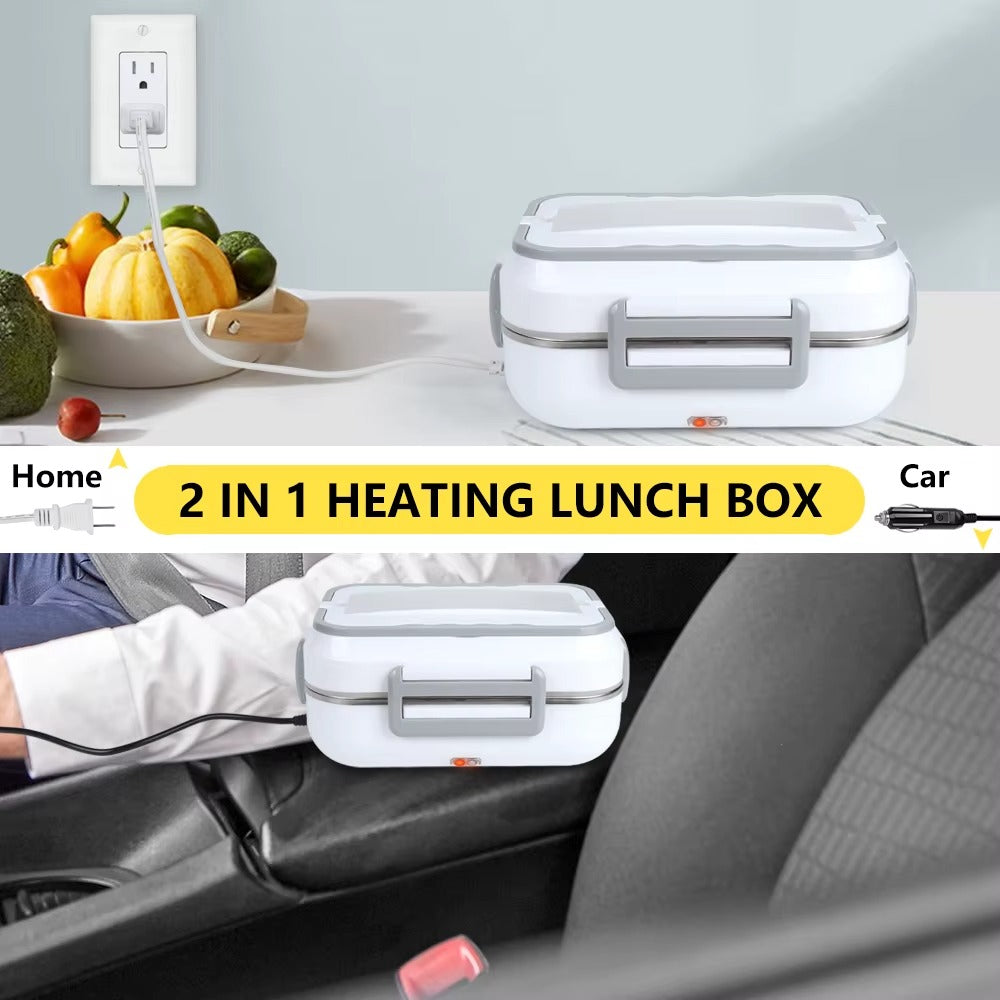 Lonchera Eléctrica con Compartimientos y Accesorios – Comodidad y Funcionalidad Todo el Día - Mercacity Colombia