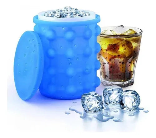 🧊 Molde de Silicona para Cubos de Hielo – Práctico, Reutilizable y Multiusos 🍹✨ - Mercacity Colombia