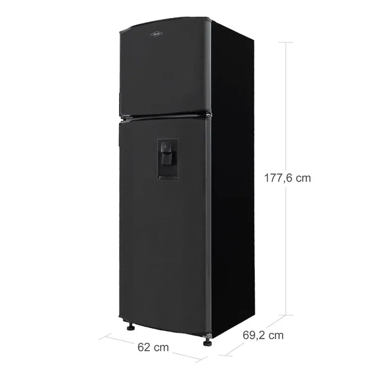 Nevera Haceb N311 No Frost 294 L – Manija Interna Titanio / Gris Plomo, Eficiencia Energética B - Mercacity Colombia