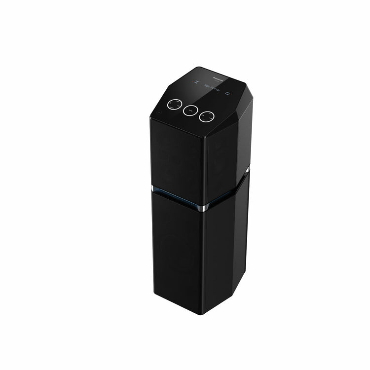 Panasonic SC-UA70 1700 W RMS – Torre "Urban Audio" con Airquake Bass, Karaoke & Party - Mercacity Colombia