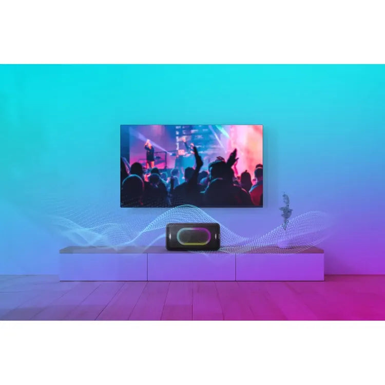 Parlante Portátil Panasonic SC-BMAX10 150 W – Party Speaker con Batería 15 h y Luces LED - Mercacity Colombia