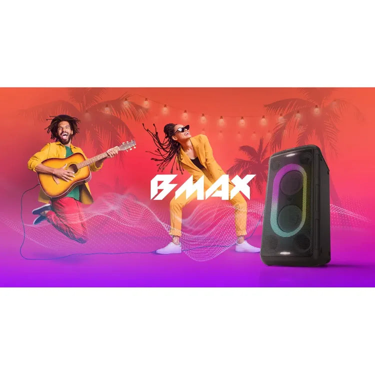 Parlante Portátil Panasonic SC-BMAX10 150 W – Party Speaker con Batería 15 h y Luces LED - Mercacity Colombia