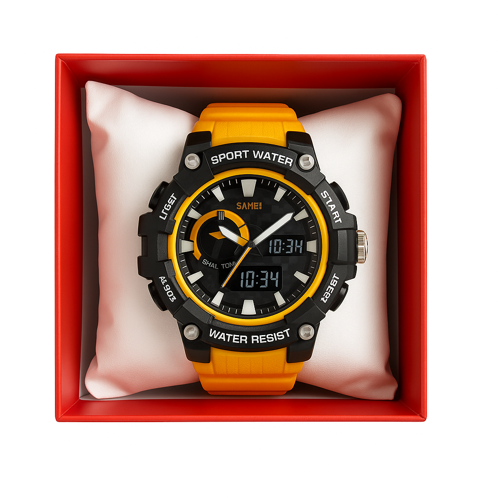 RELOJ KAIROS NARANJA - Mercacity Colombia