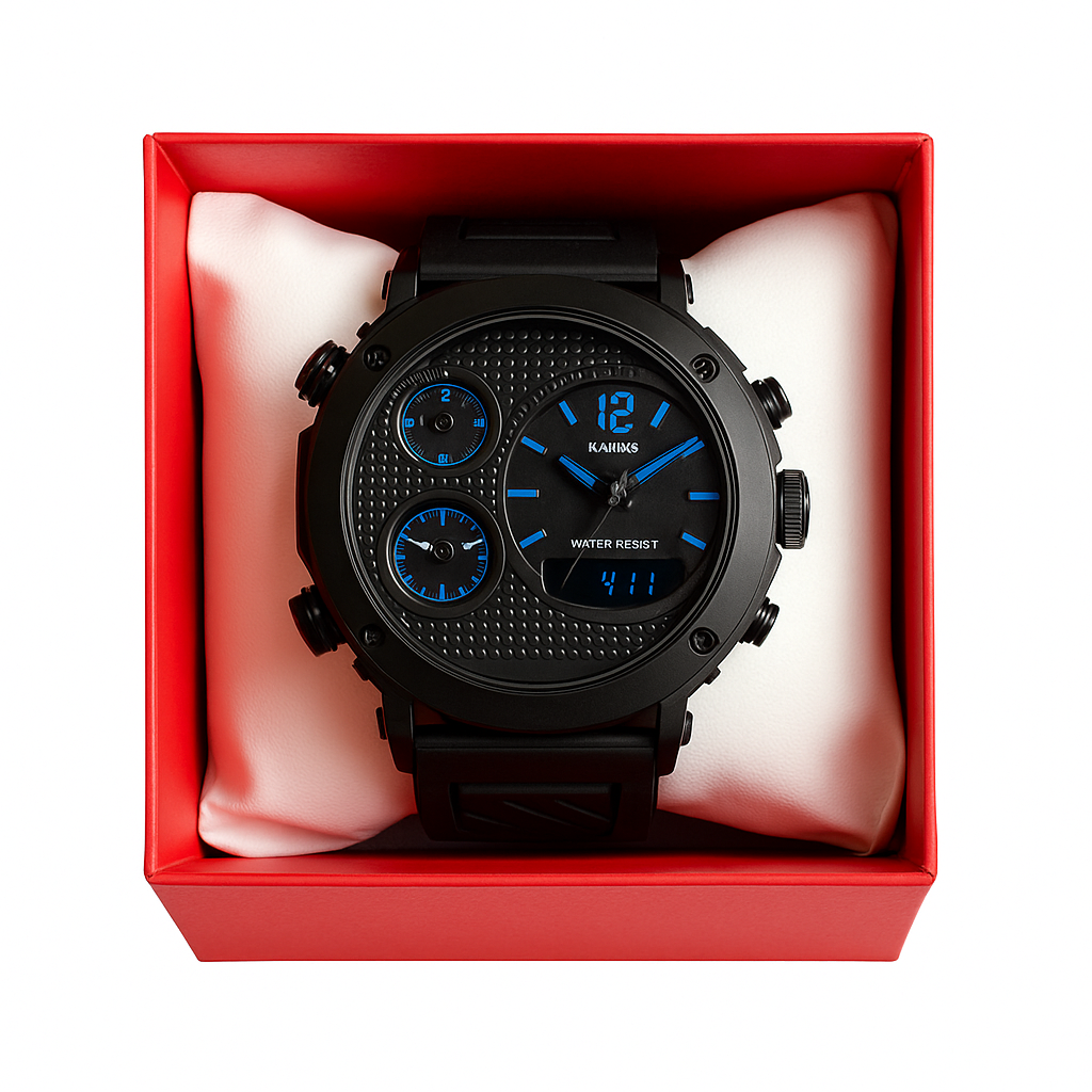 RELOJ DEPORTIVO AZUL - Mercacity Colombia