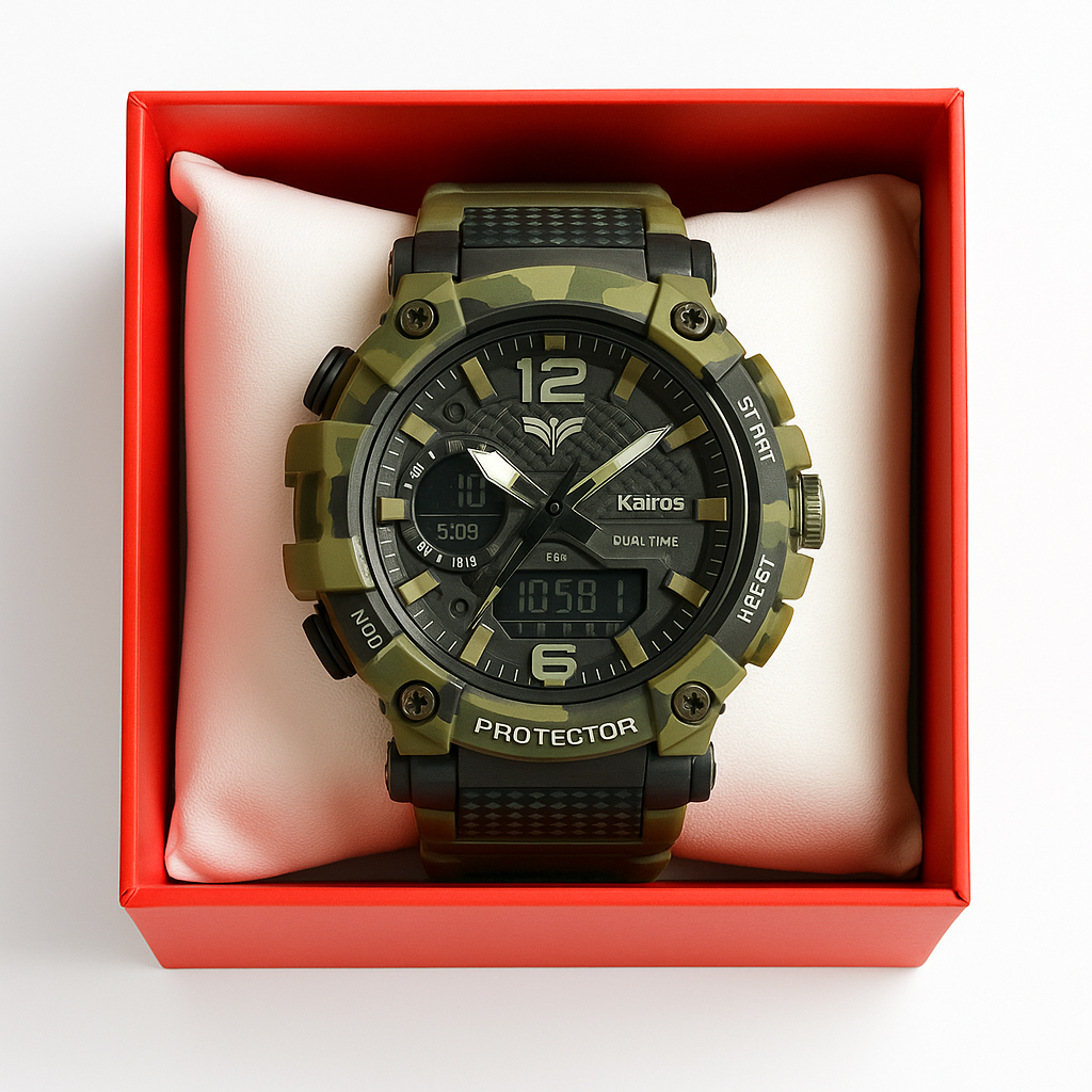 RELOJ KAIROS MILITAR - Mercacity Colombia