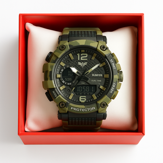 RELOJ KAIROS MILITAR - Mercacity Colombia