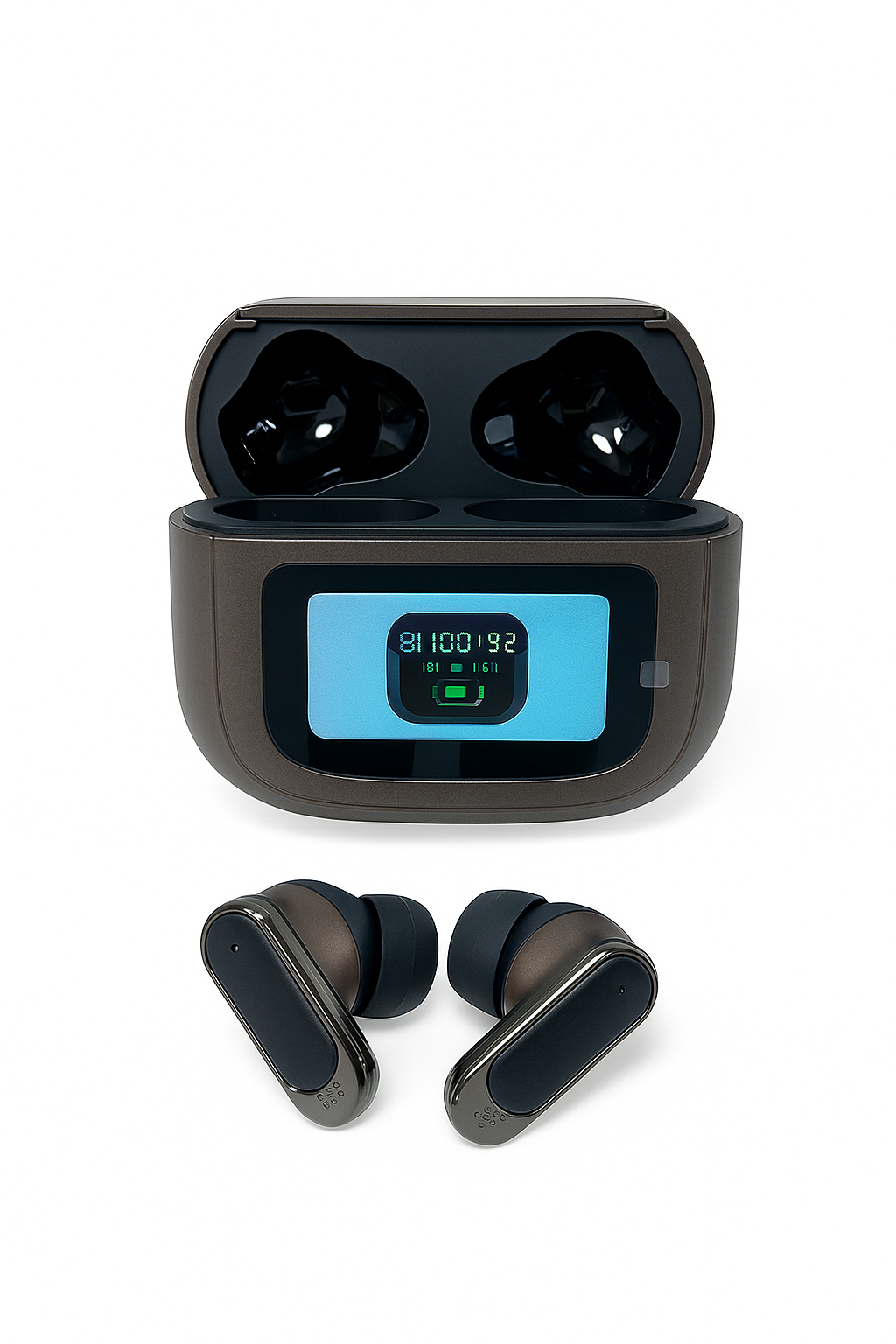 Auriculares Bluetooth con Pantalla LED Smart Display | Sonido Hi-Fi, Larga Autonomía, Diseño Premium - Mercacity Colombia