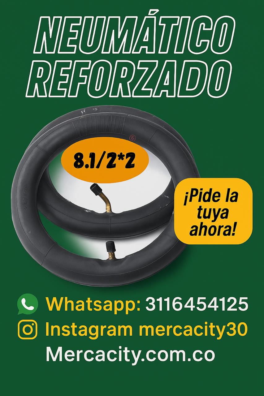 Neumatico reforzado 8.1/2*2 - Mercacity Colombia