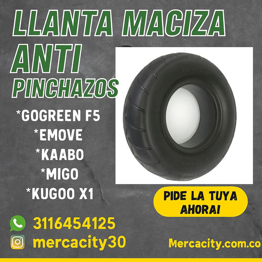 Llanta maciza anti pinchazos - Mercacity Colombia