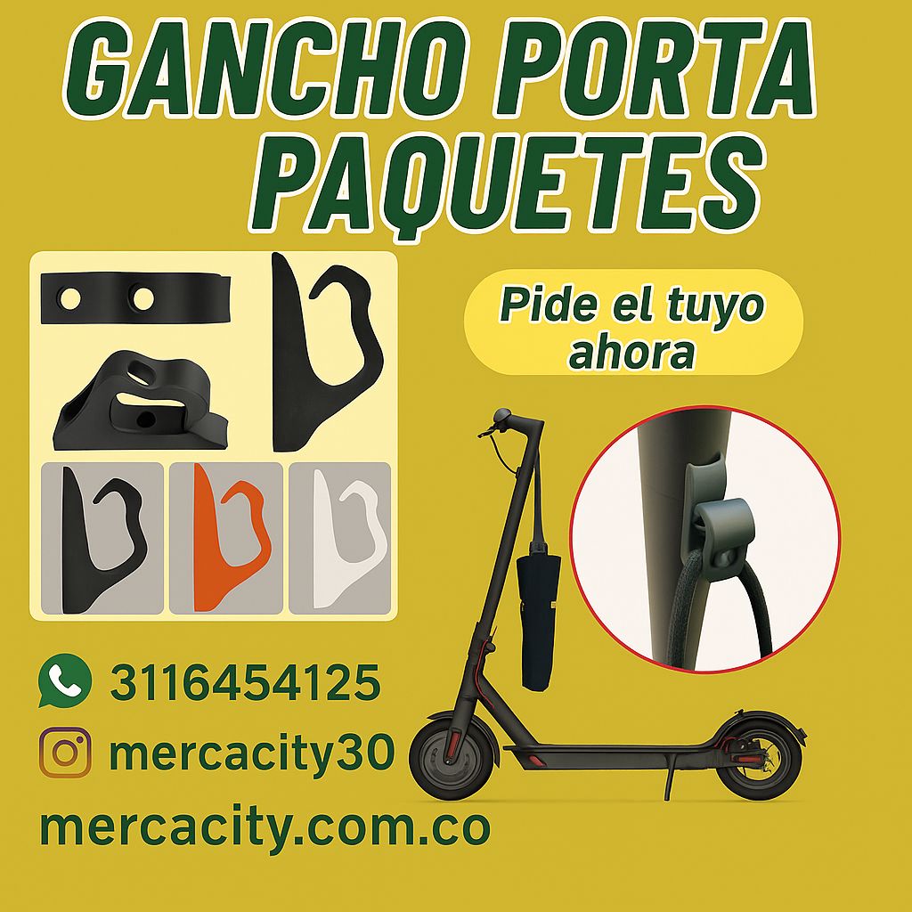 Gancho porta paquetes - Mercacity Colombia