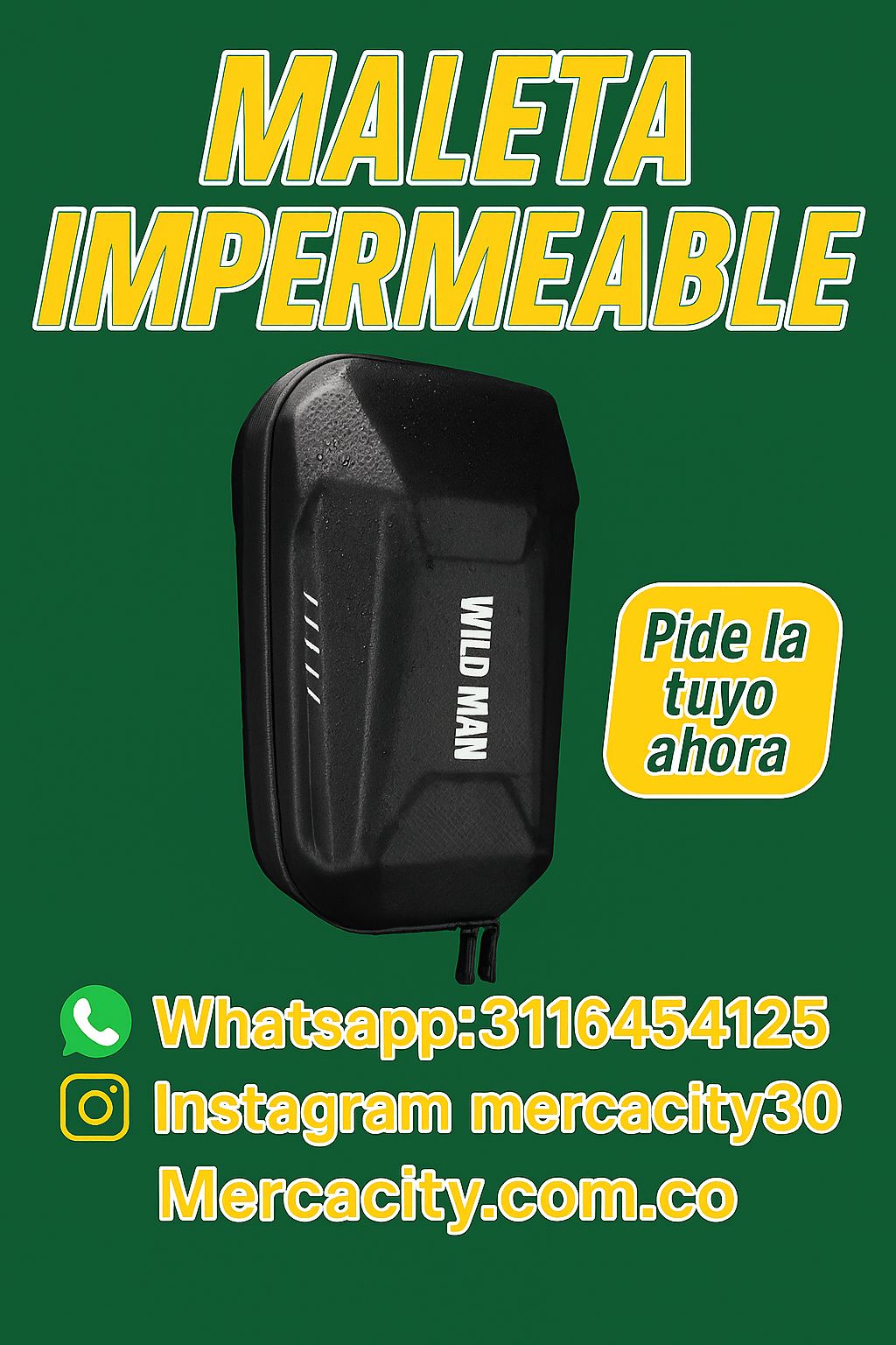 Maleta impermeable - Mercacity Colombia