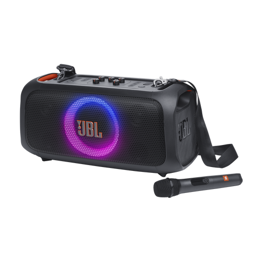 JBL PartyBox On-The-Go Essential – 100 W, Micrófono Inalámbrico, Luces RGB & Batería 6h - Mercacity Colombia