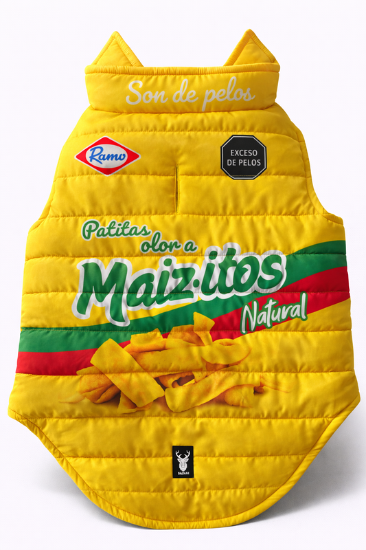 Chaleco para Perros Maizitos Amarillo - Mercacity Colombia