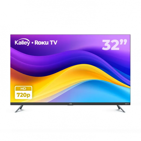 Televisor Kalley 32" Smart TV Roku HD 720p – Entretenimiento Inteligente - Mercacity Colombia