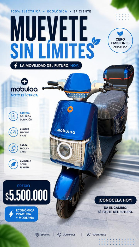 Bicimoto Eléctrica EB-11 Apolo ⚡🛵 - Mercacity Colombia