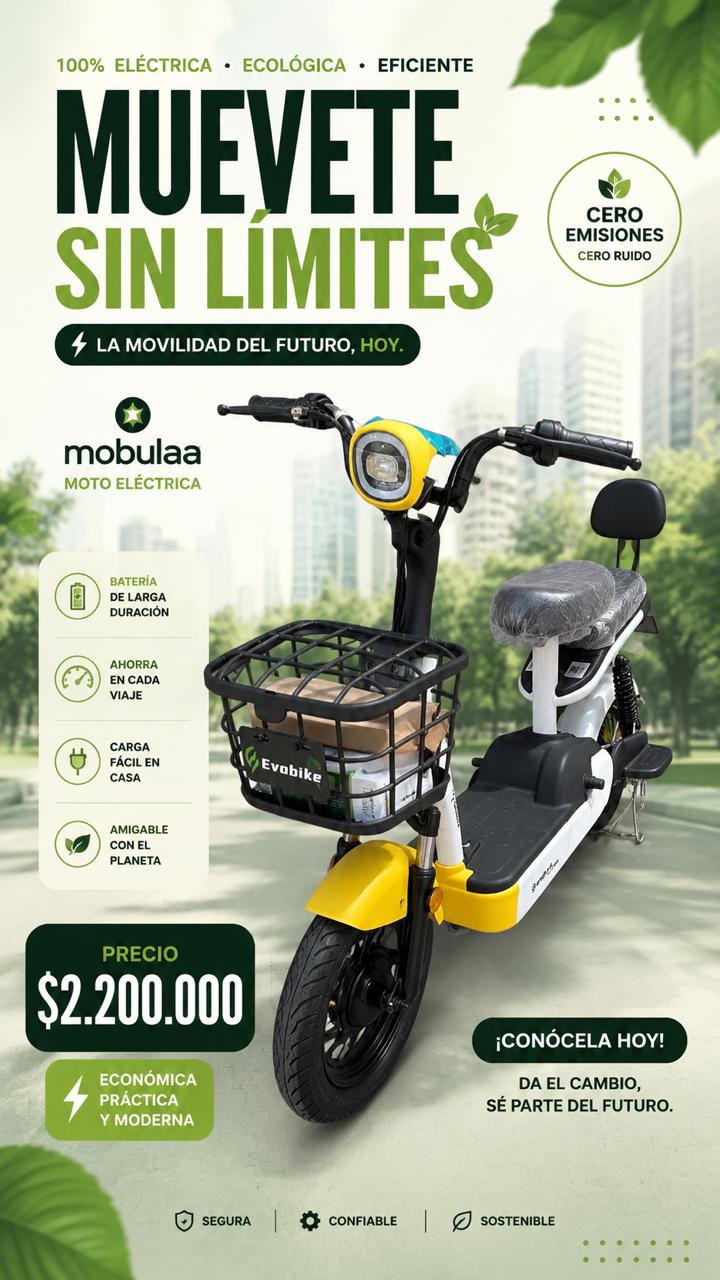 Bicicleta Eléctrica VPM S5 – Movilidad Inteligente, Económica y Sin Límites - Mercacity Colombia