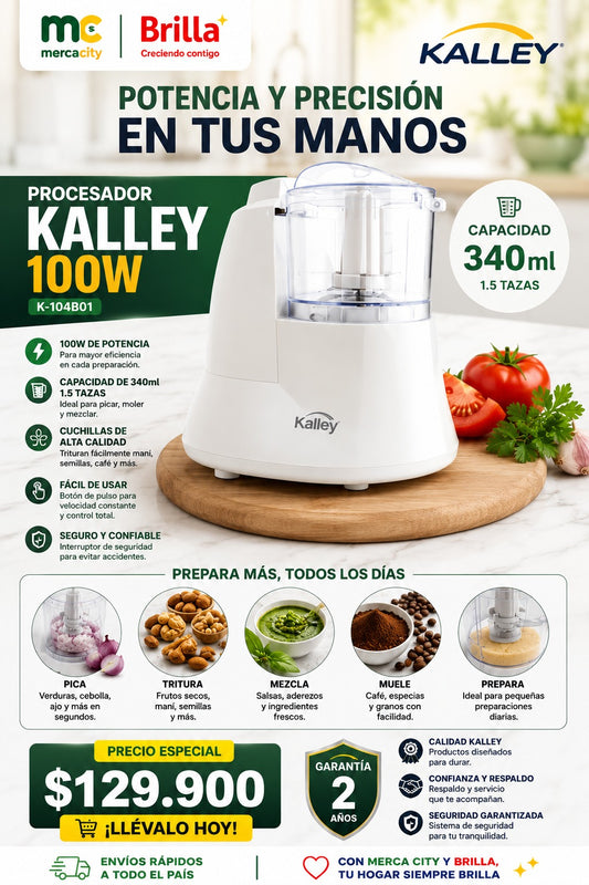 PROCESADOR PICA TODO KALLEY 100W - Mercacity Colombia