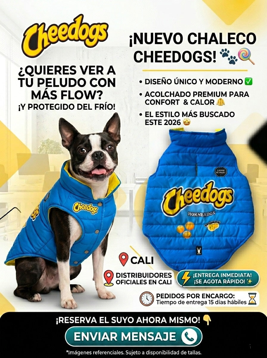 Chaleco Acolchado para Perros Cheedogs - Mercacity Colombia