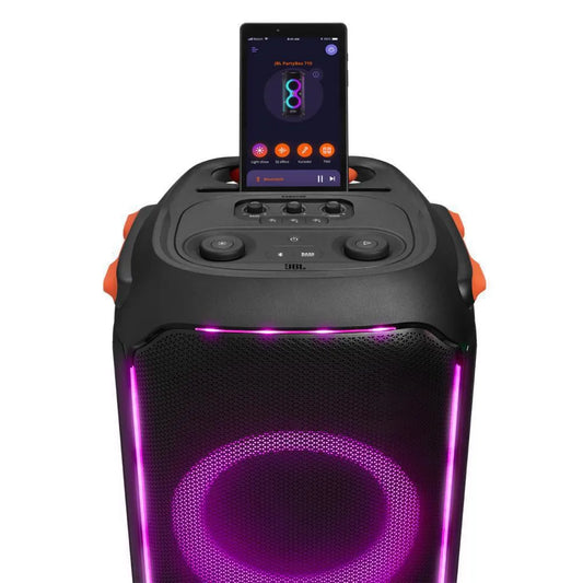 Parlante JBL PartyBox 710 – 800 W Pro Sound, RGB, Karaoke & Ruedas - Mercacity Colombia